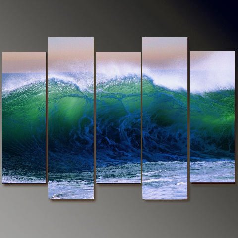Dafen Oil Painting on canvas seascape painting -set700